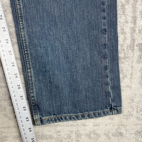 Levis 559 Jeans Mens Relaxed Straight Fit Denim Blue Wash Pants Size 38x34 - Picture 4 of 5